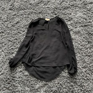 Sheer Long Sleeve Top